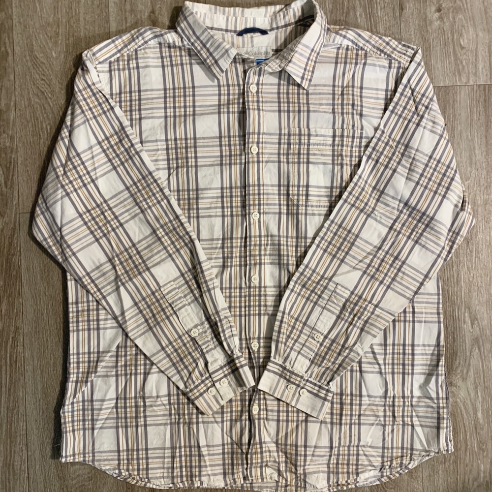 Men’s XXL Columbia Long Sleeve Button Down